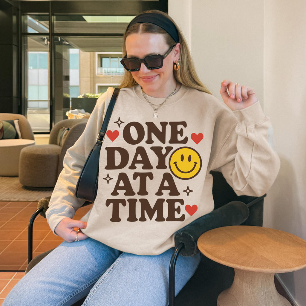 One Day At A Time Crewneck