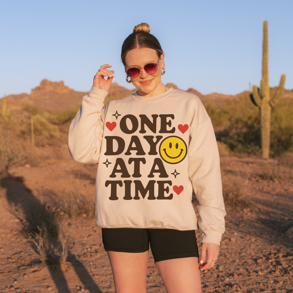 One Day At A Time Crewneck