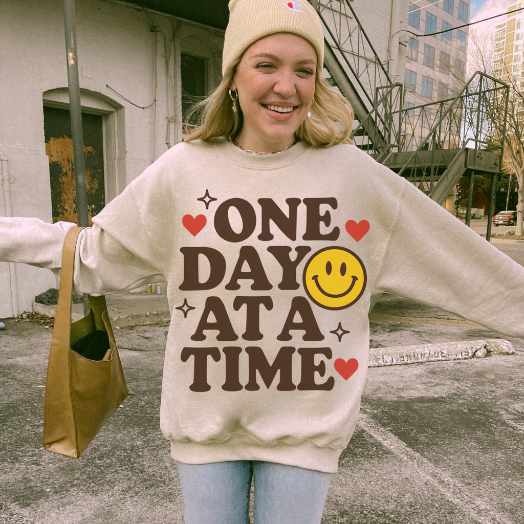 One Day At A Time Crewneck